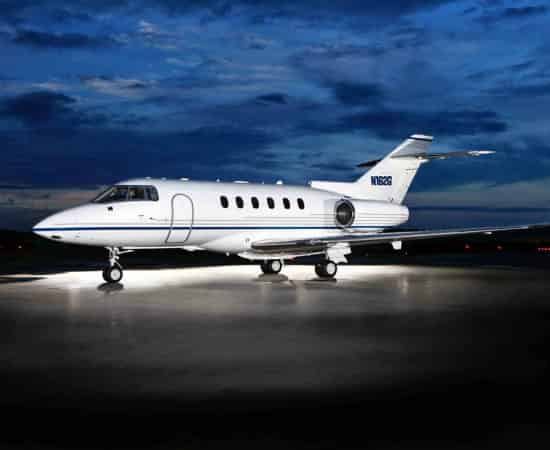 hawker850 Aircraft on rent
