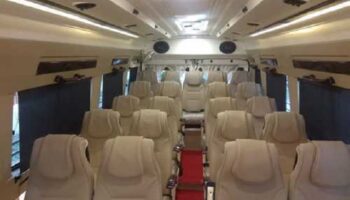 luxury 26 seater tempo traveller