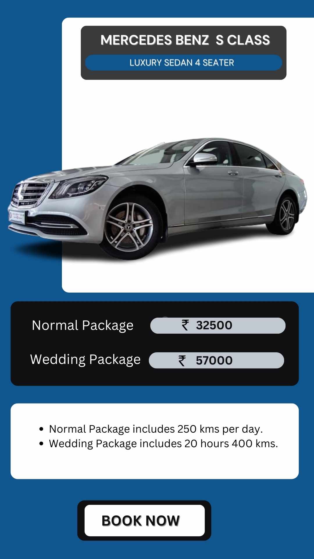 Hire Mercedes s class