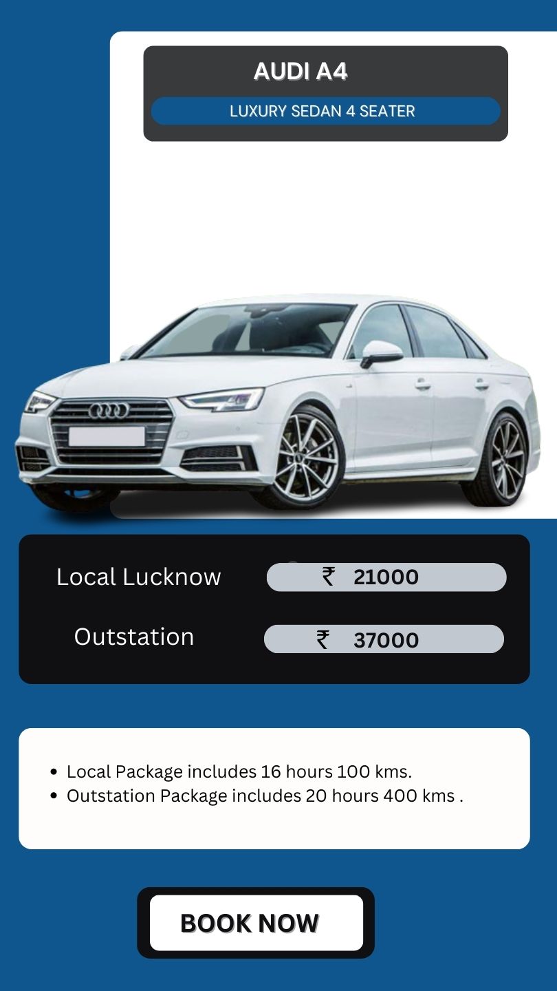 Wedding Car Audi A4 on Rent