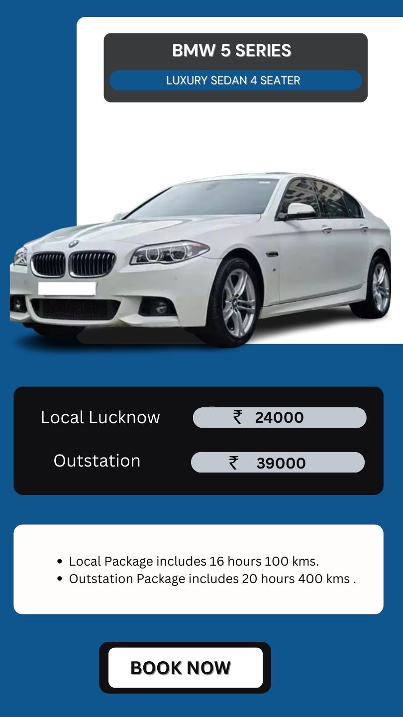 Wedding BMW 5 Series on Rent