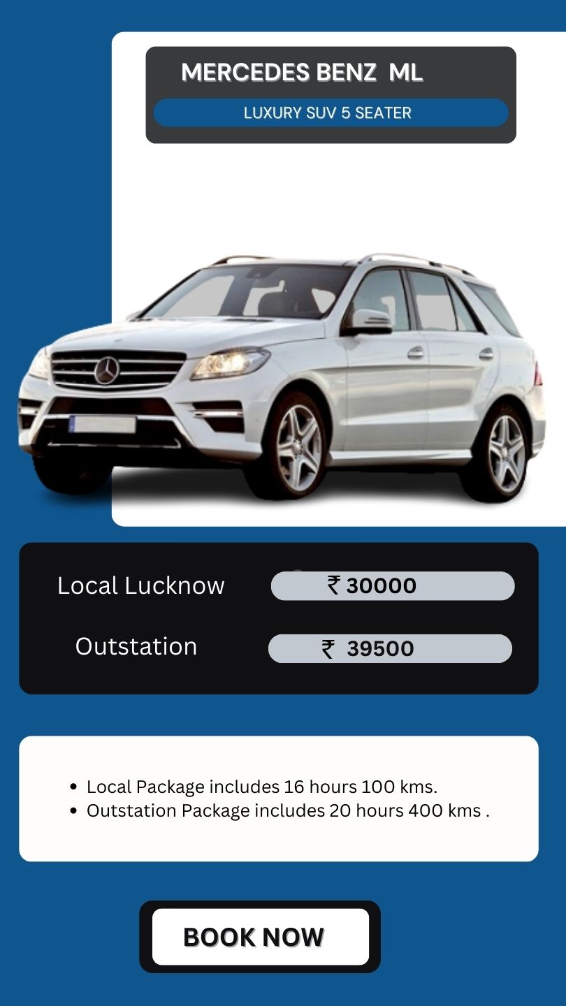 Wedding Car Mercedes ML on Rent