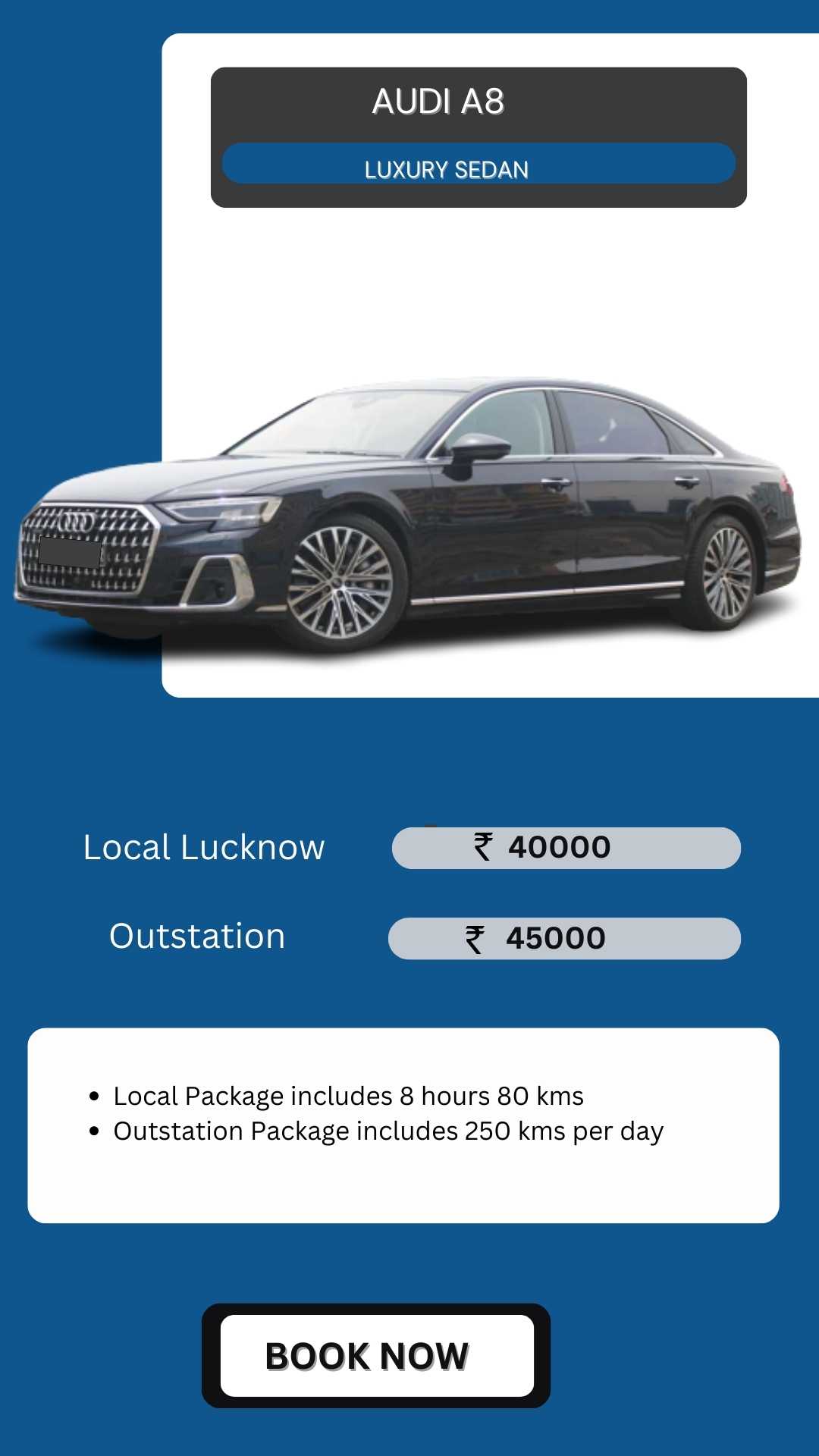 Hire Audi A8